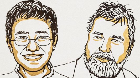 Premio Nobel de la Paz: una periodista de Filipinas y un periodista ruso compartieron el galardón