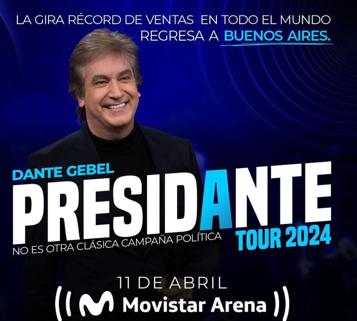 Dante Gebel Vuelve A Buenos Aires Con Su Presidante Tour