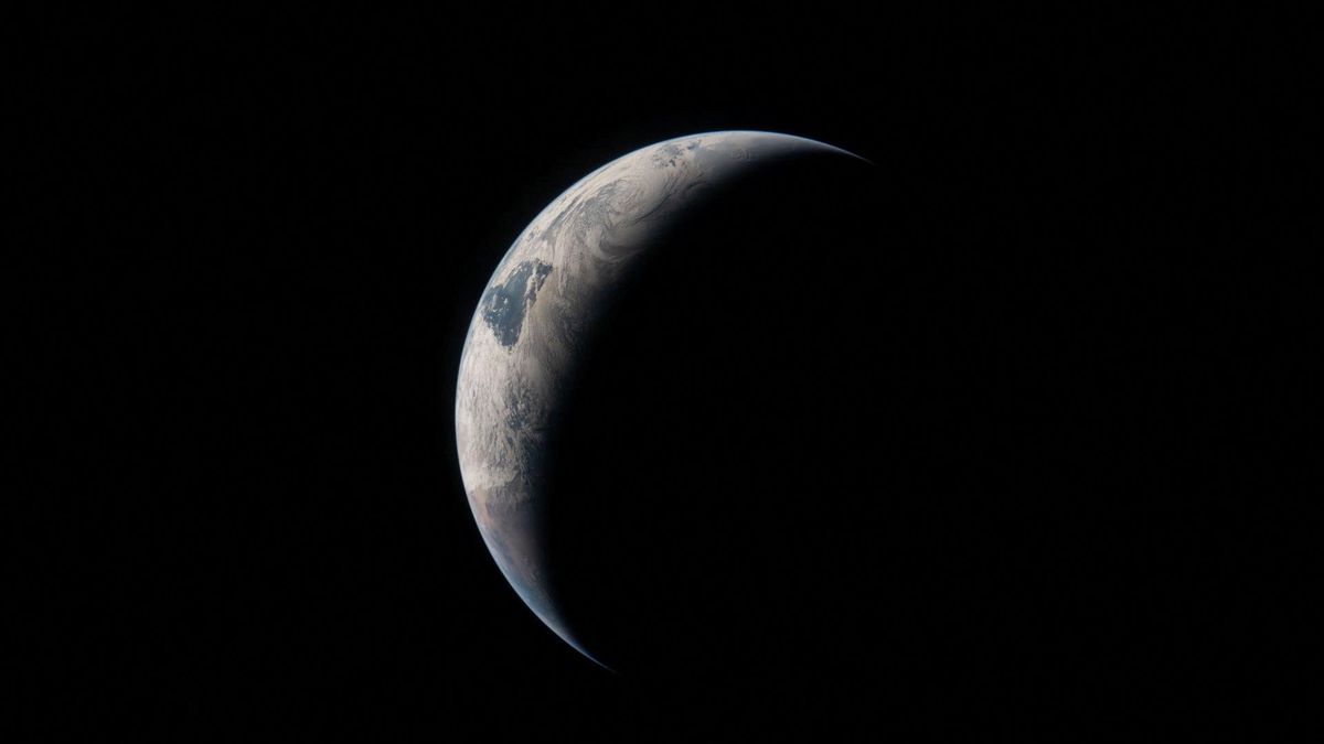 La imagen de la Tierra, que los astronautas volvieron a ver tras superar el sector 