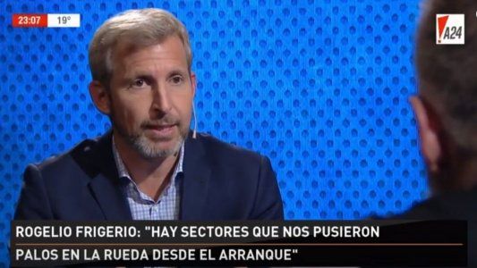 Frigerio busca llevar tranquilidad al mercado: Vamos a poder pasar el test de las Lebacs