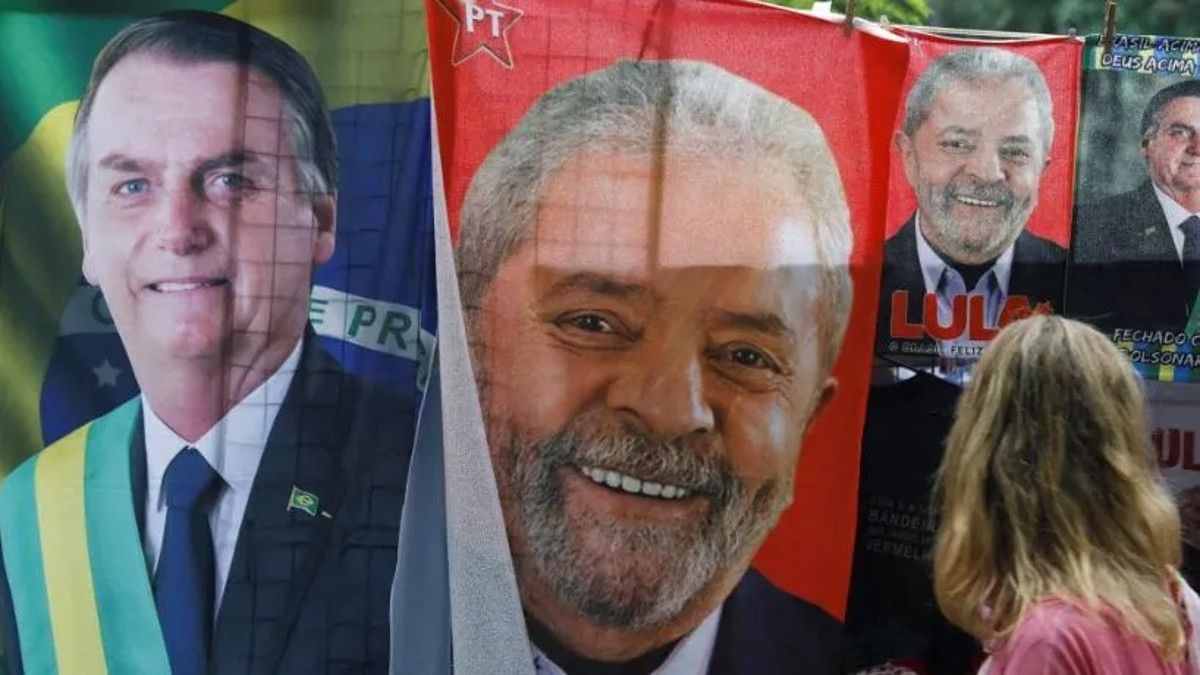Jair Bolsonaro y Lula da Silva