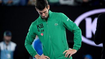 Djokovic recordó entre lágrimas a su amigo Kobe Bryant tras el triunfo en Australia