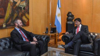 Lacunza y Guzmán se reunieron para coordinar la transición en Economía