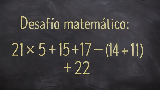 Desafío Matemático: esta cuenta con signos tiene su clave en el primer paso