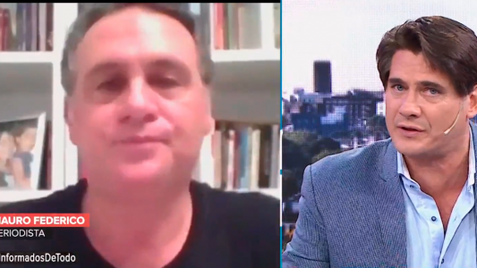 Susto grande para el periodista Mauro Federico: Tuvo 40 de fiebre