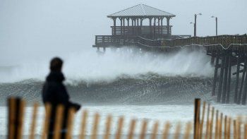 EN VIVO: el huracán Florence llegó a la costa este de los EEUU