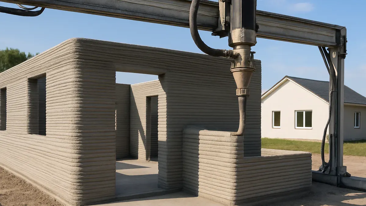 Casas impresas en 3D: cómo funciona la tecnología que promete acelerar la construcción. (Imagen ilustrativa)