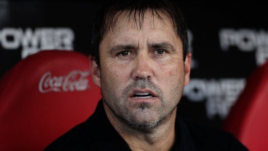 Así recibieron los hinchas del Inter de Porto Alegre al Chacho Coudet