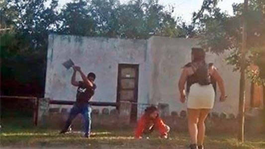 Le dieron prisión preventiva al hombre que sufrió una feroz paliza cuando atacó a su ex con una pala