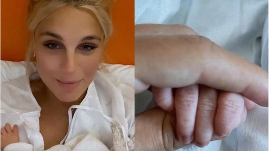 Ivana Icardi fue mamá junto a Hugo Sierra: el primer video junto a su hija
