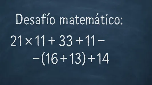 Desafío matemático: la cuenta es fácil, pero muchos cometen un error frecuente
