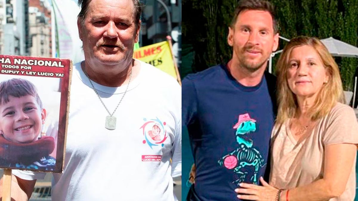 Este fue el mensaje que le mandó la mamá de Lio Messi al abuelo de Lucio Dupuy