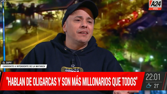 El Dipy con el Pelado Trebucq: Los kirchneristas tienen la idea de que si sos pobre tenés que ser peronista y no es así