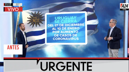 Uruguay colocará militares en las fronteras para evitar el ingreso de turistas desde Argentina y Brasil