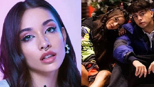 La reacción de María Becerra al ver a su novio y a Emilia Mernes juntos en un videoclip