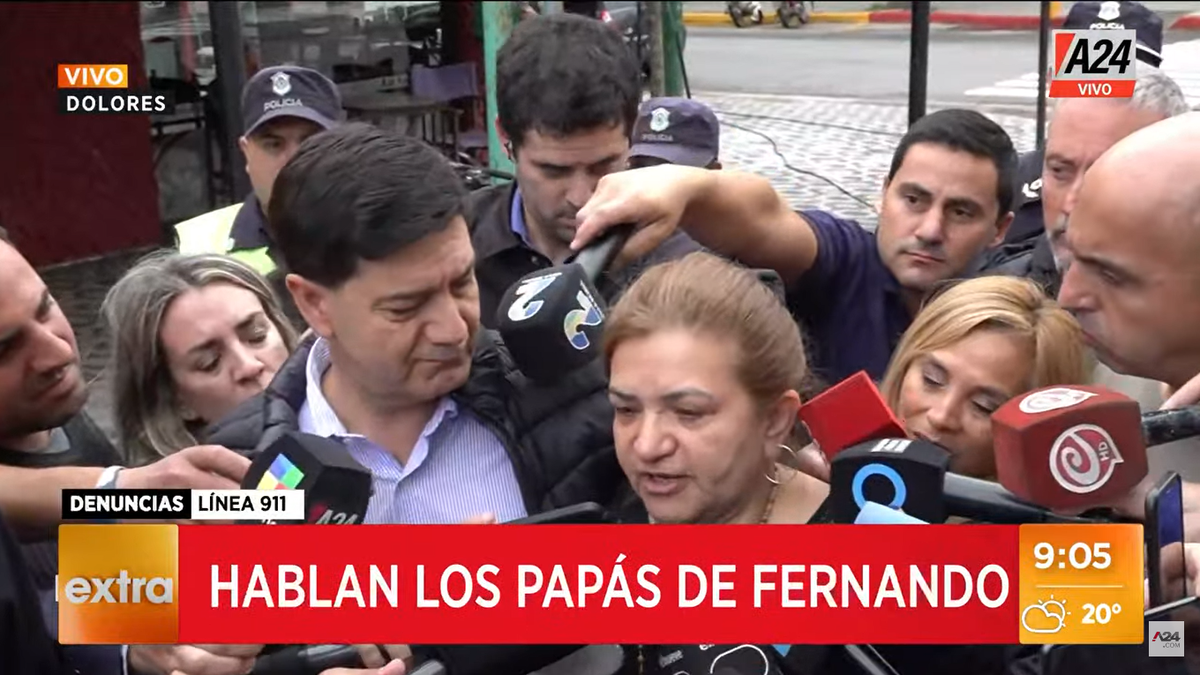 Exclusivo A24 | Hablaron los padres de Fernando Baéz Sosa: Mi hijo necesita justicia para descansar