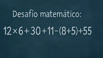 Desafío Matemático: este juego numérico depende de el orden de la cuenta