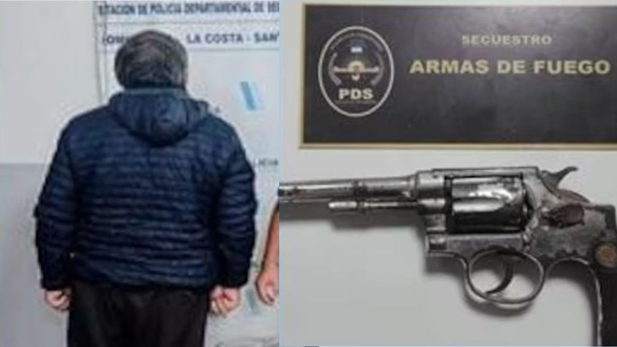 Ten&iacute;a un arma en una bolsa, se le escap&oacute; un tiro y bale&oacute; a un vendedor en plena calle.