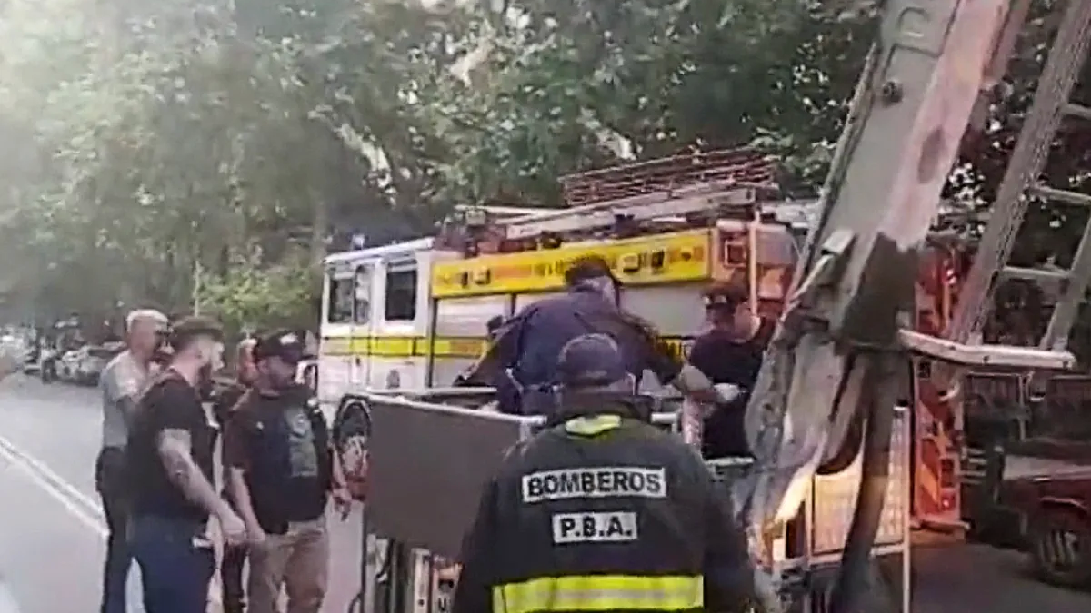 Robó, huyó por los techos y sintió pánico: lo tuvieron que rescatar los bomberos