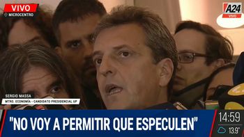 Sergio Massa se refirió a la situación de abastecimiento de combustibles: No voy a permitir que especulen