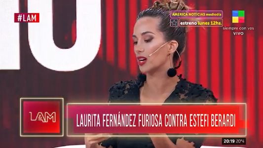 Estefi Berardi le respondió con todo a Laurita Fernández, su examiga: Siento que...