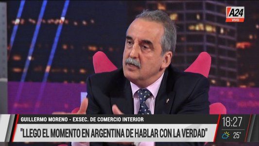 Guillermo Moreno: Fuimos muy malos comprando vacunas