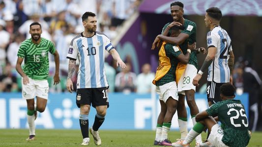 Mundial Qatar 2022: apostó 55 centavos por la derrota de Argentina y ganó más de 2 mil dólares