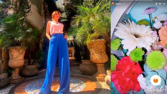 ¿Quién es el galán que le mandó flores a Gi Britos?