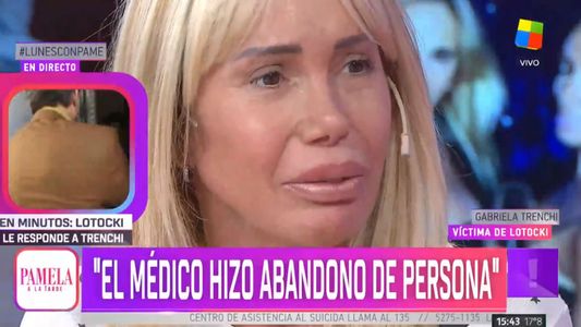 Gabriela Trenchi: Pensé en quitarme la vida, hay que lidiar con un dolor que no se te va a ir nunca más