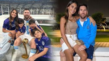 Antonela Roccuzzo y Lionel Messi