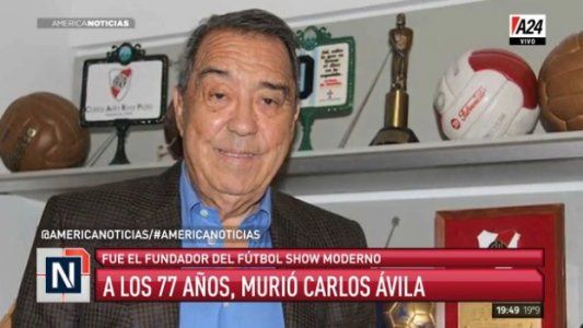 La política, el periodismo y el deporte: el homenaje a Carlos Ávila en la TV y las redes sociales