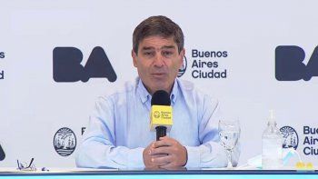 adoptado, precisó el ministro porteño. (Foto: captura de TV) adoptado, precisó el ministro porteño. (Foto: captura de TV)