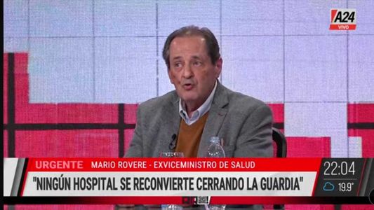 Mario Rovere, ex viceministro de Salud: Hoy necesitamos más hospital público que antes y hay menos