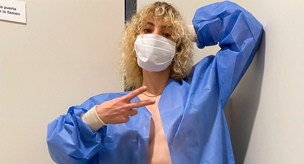 Dolores Fonzi compartió imágenes de su control oncológico