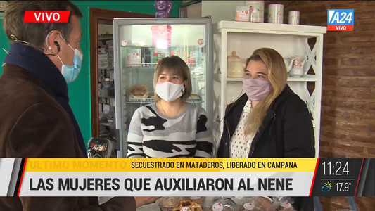 Hablaron las mujeres que ayudaron al nene secuestrado en Mataderos