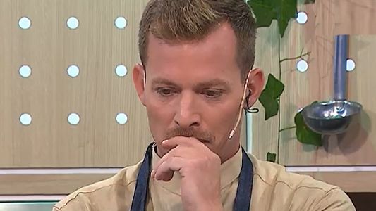 La angustia de Santiago del Azar al escuchar a su novia al aire en EPA, en medio de la fuerte crisis que pasan: Siento...