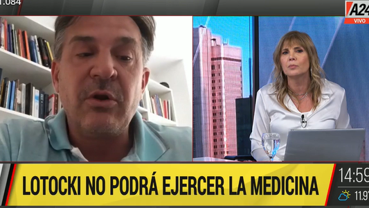 La justicia le prohibió a Aníbal Lotocki el ejercicio de la medicina