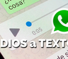 Ya podés acceder a la transcripción de audios en WhatsApp