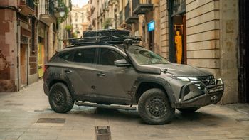 El Hyundai Tucson en la película Uncharted