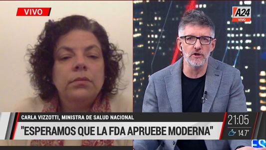 Carla Vizzotti sobre el pasaporte sanitario: El que no se vacuna debe ser quien tenga la desventaja