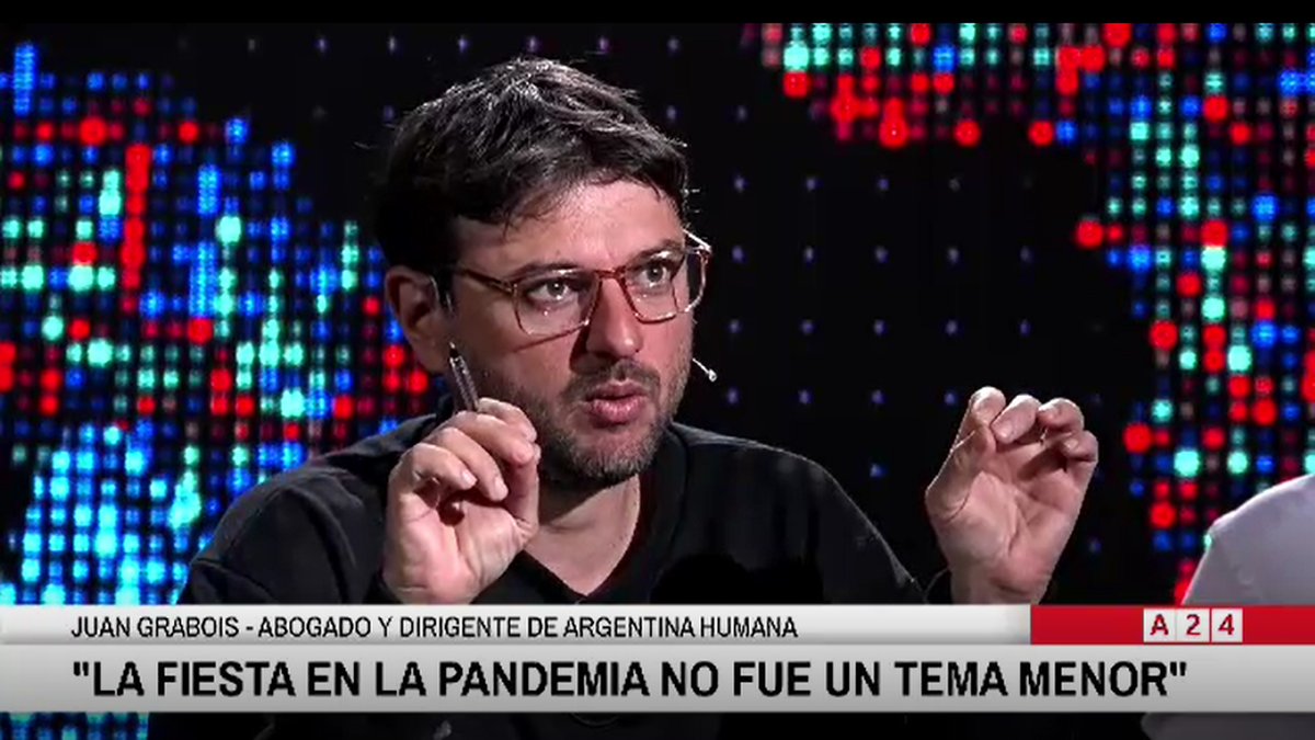 Grabois estuvo en el programa Entrevista de Novaresio (Foto: captura).