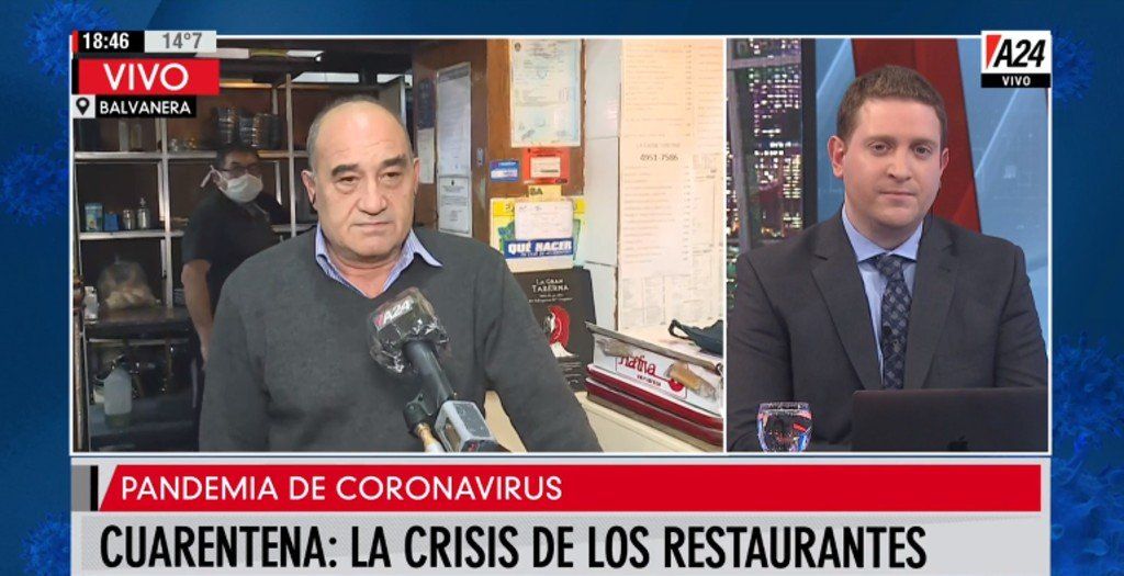 El conmovedor testimonio del dueño de un restaurante histórico de la Ciudad de Buenos Aires