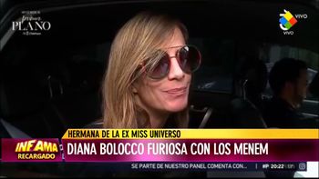 La hermana de Cecilia Bolocco salió en su defensa y disparó contra el clan Menem