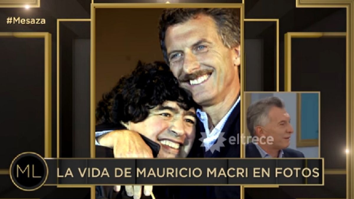 Mauricio Macri habló sobre su conflictiva relación con Diego Maradona