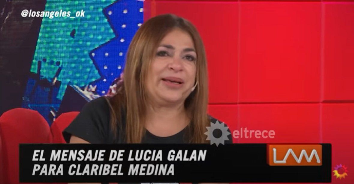 Claribel Medina lloró al escuchar un mensaje de Lucía Galán: Es una gran mujer