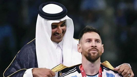 Las lujosas vacaciones en Argentina del Emir de Qatar que coronó a Lionel Messi