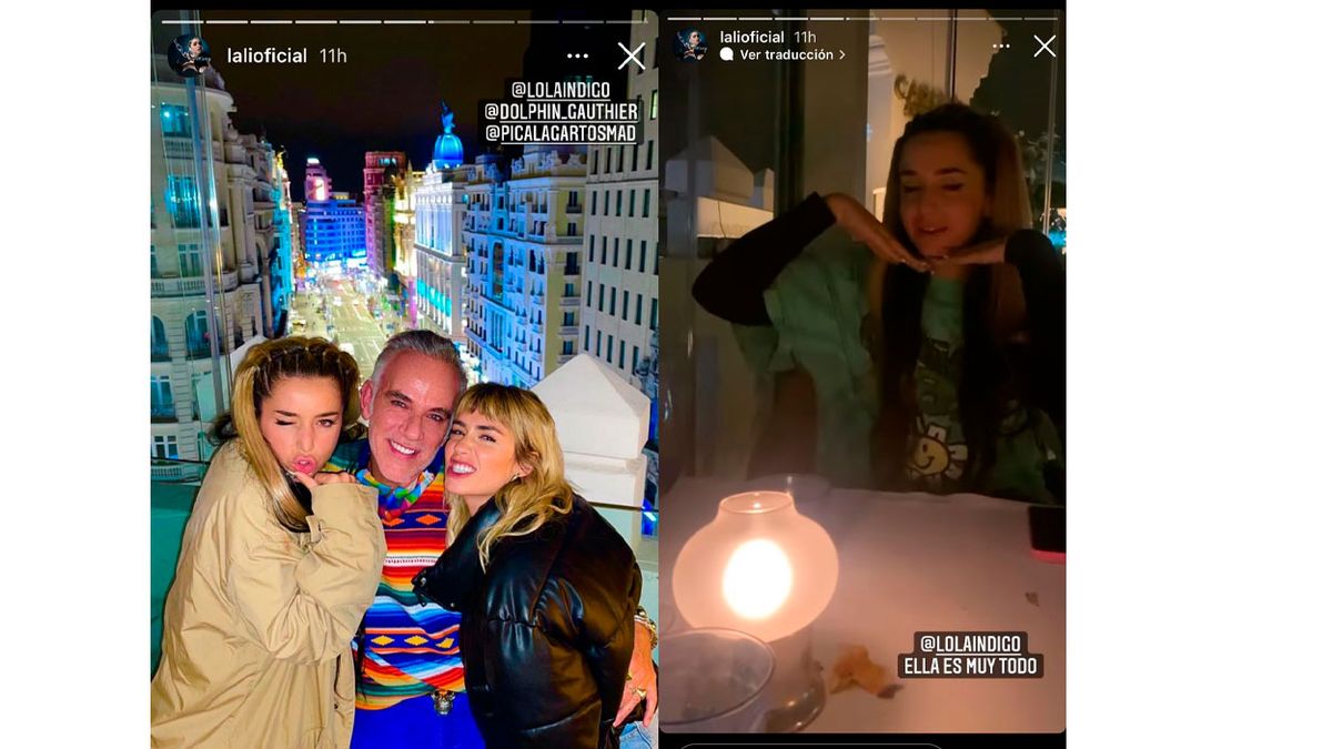 Lali y Lola en su instagram