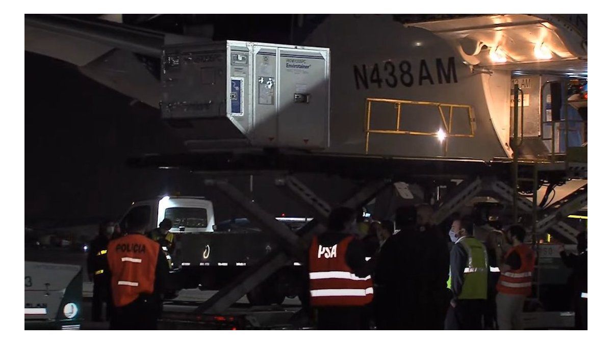 Llegaron más dosis de Sinopharm y Argentina superó las 46 millones de vacunas (Foto: Telam).