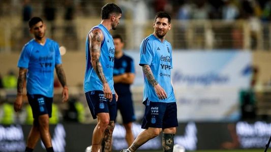 Alarma en la Selección: Lionel Messi entrenó de manera diferenciada de cara al partido contra México