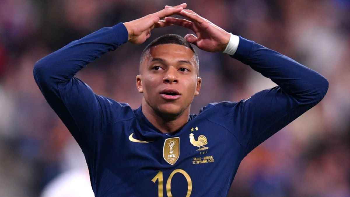 Kylian Mbappé fue el mejor de Francia en la final.